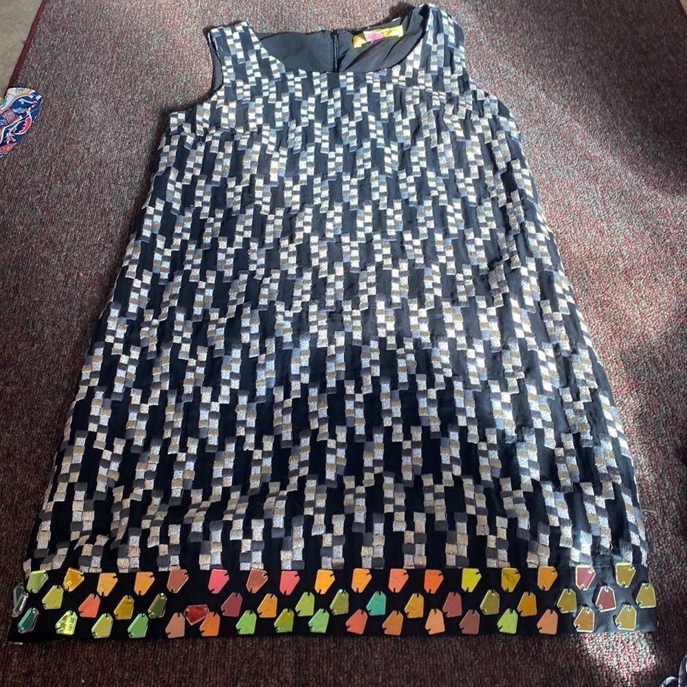 Catherine Malandrino sparkly dress 8